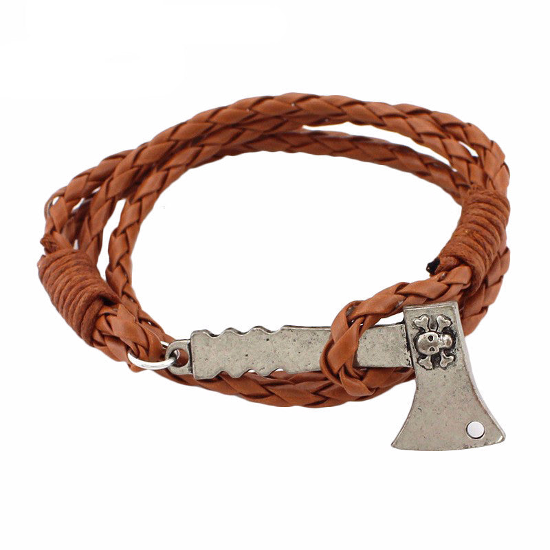 Retro Woven Leather Bracelet