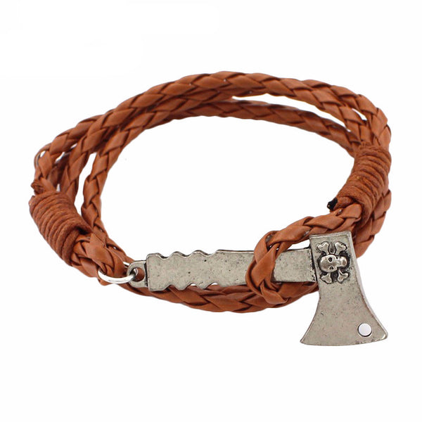 Retro Woven Leather Bracelet
