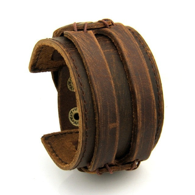 Leather Cuff Bracelet
