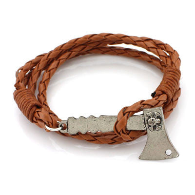 Retro Woven Leather Bracelet
