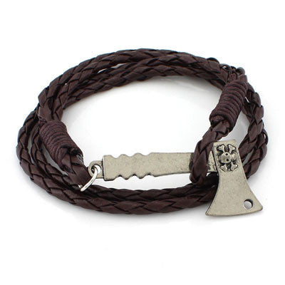 Retro Woven Leather Bracelet
