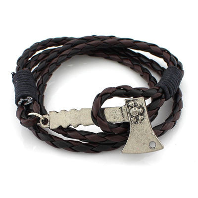 Retro Woven Leather Bracelet