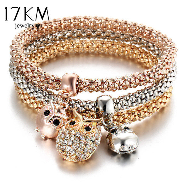 Owl Crystal Bracelet