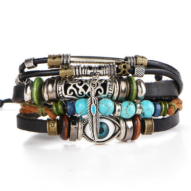 Punk Turkish Eye Bracelet