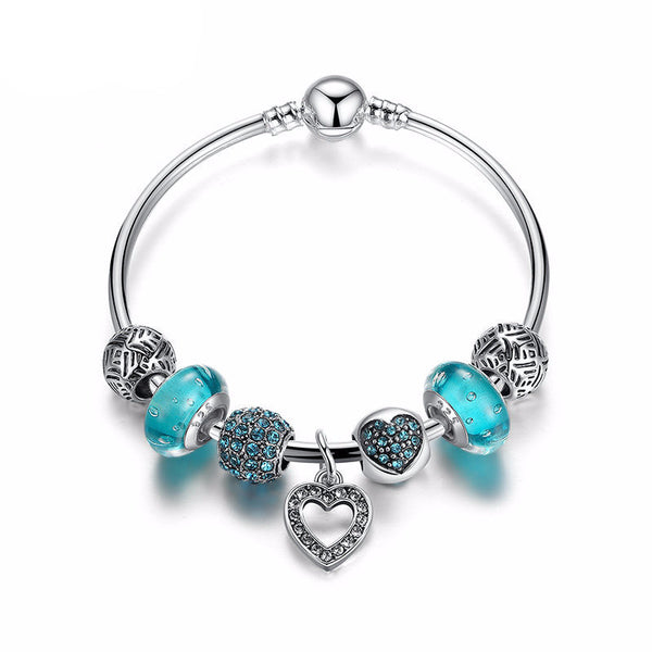 Vintage Romantic Silver Bracelet