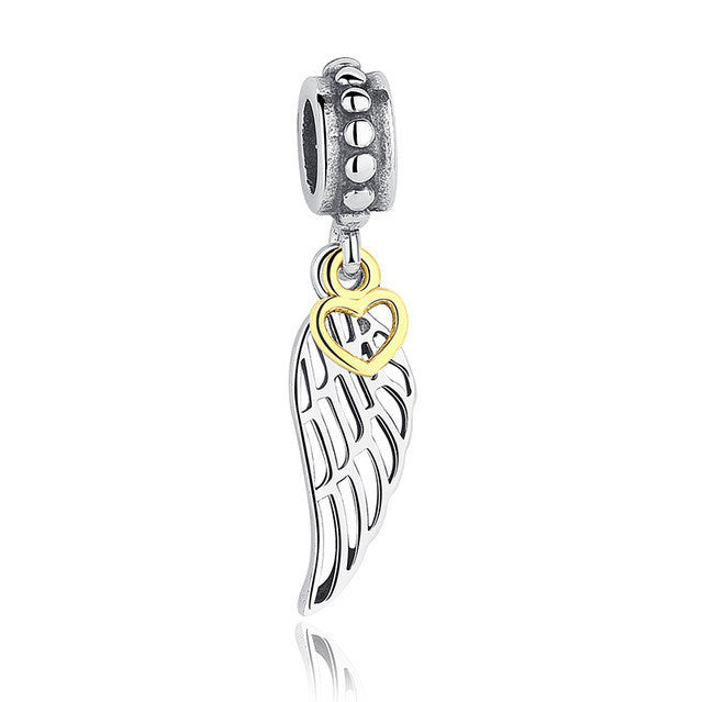Silver Flower Pendant Bracelet