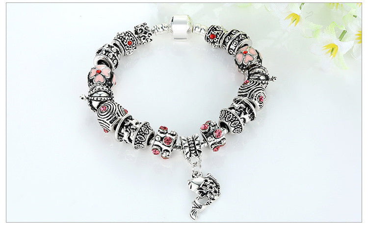 Tibetan Fish Silver Bracelet