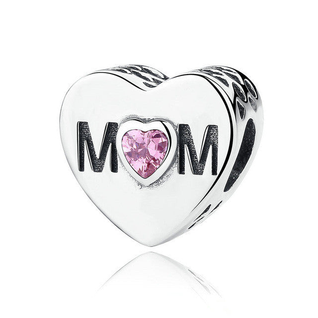 Sterling Silver Heart Beads