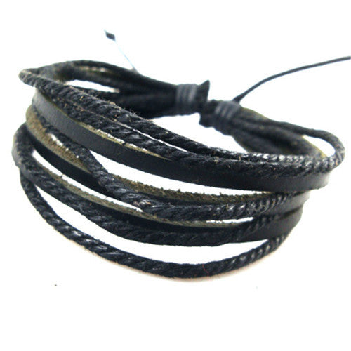 Leather Woven Bracelet