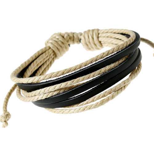 Leather Woven Bracelet