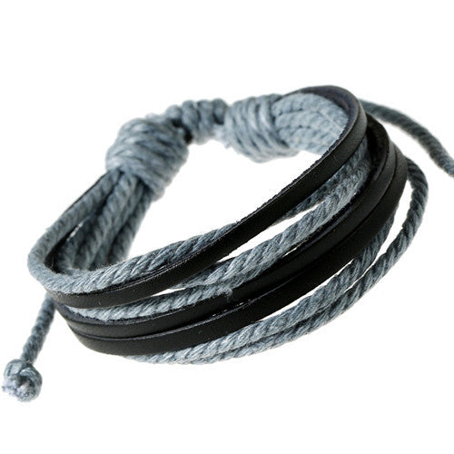Leather Woven Bracelet
