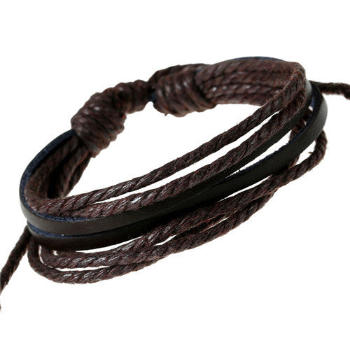 Leather Woven Bracelet