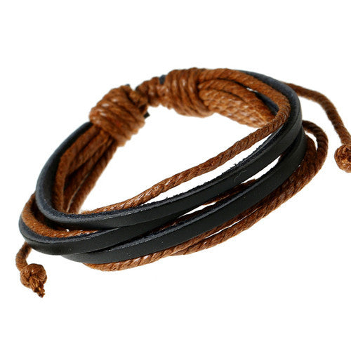 Leather Woven Bracelet