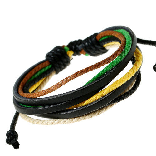 Leather Woven Bracelet