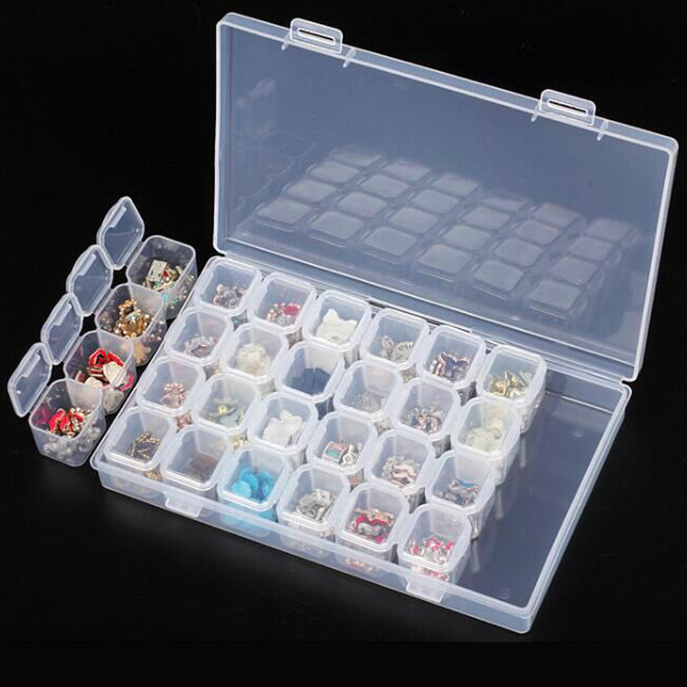 Plastic Jewelry and Beads Storage Box